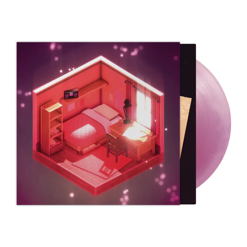Kind Words (Lo Fi Chill Beats To Write To) by Clark Aboud Pink and Violet Firefly Swirl