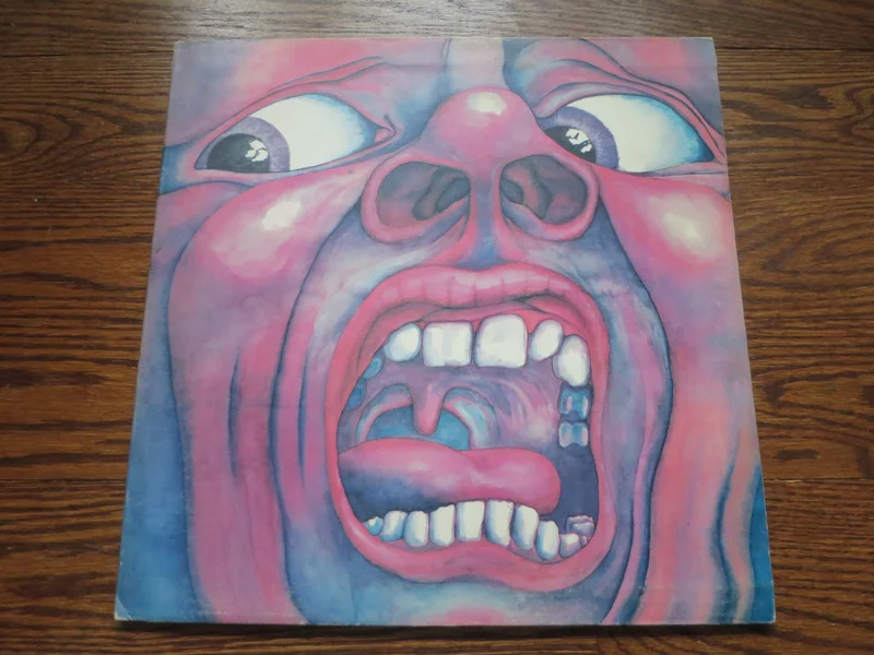 King Crimson - In the Court of the Crimson King (pink rim)