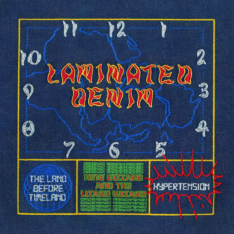 King Gizzard And The Lizard Wizard - Laminated Denim [Lucky Rainbow Wax]