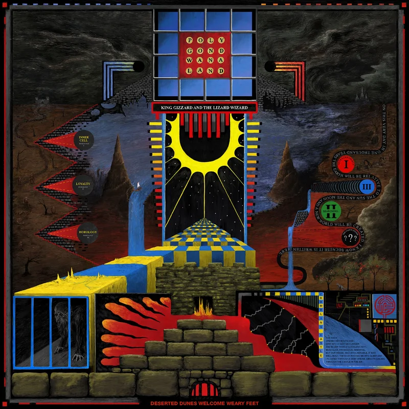 King Gizzard And The Lizard Wizard - Polygondwanaland [4 Color LP]