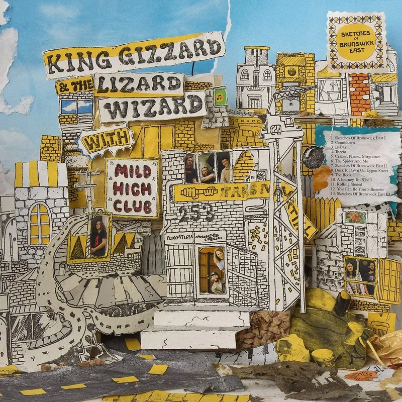 King Gizzard And The Lizard Wizard-Sketches Of Brunswick East LP