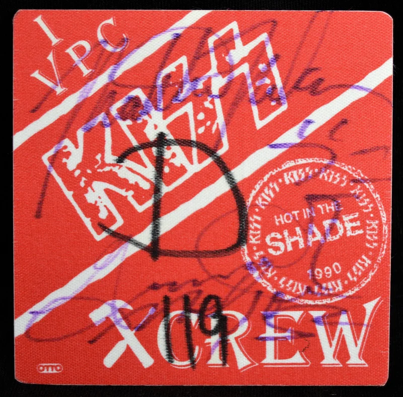Kiss - Hot In The Shade Backstage Pass
