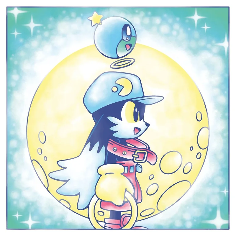 Klonoa: Door to Phantomile - Original Video Game Soundtrack 2xLP Blue and Yellow Swirl