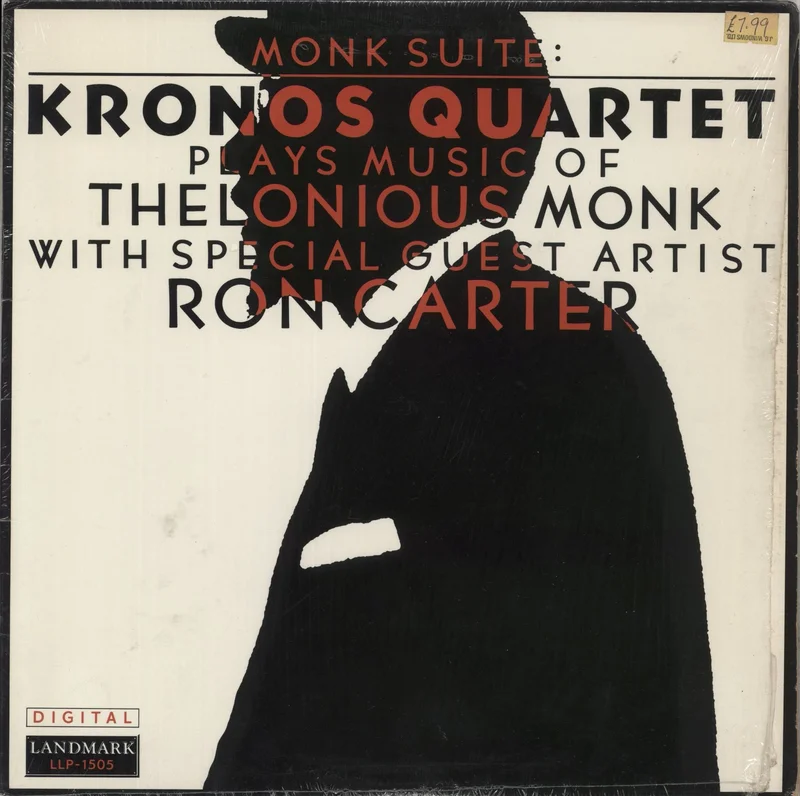 Kronos Quartet Monk Suite: Kronos Quartet Plays Music Of Thelonious Monk US Vinyl LP