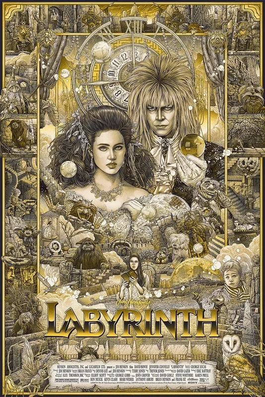 Labyrinth (Variant) Poster by Ise Ananphada