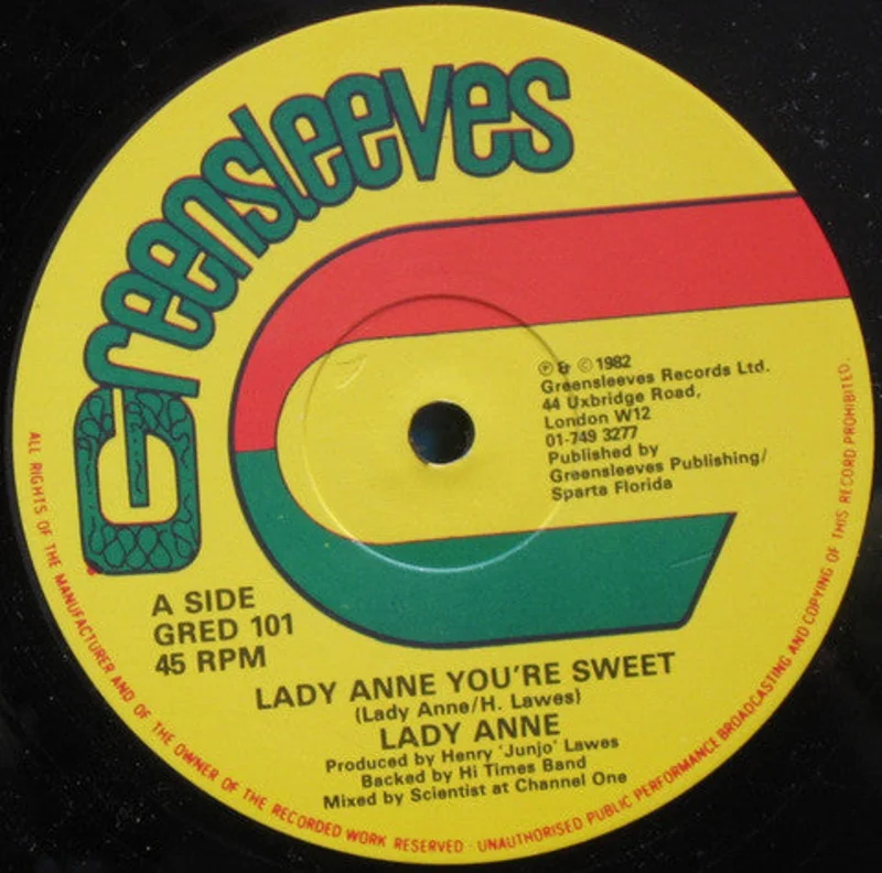 Lady Ann | Lady Anne You're Sweet / Ball A Roll