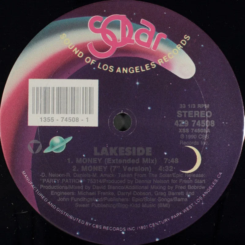 Lakeside-Money 12" Single
