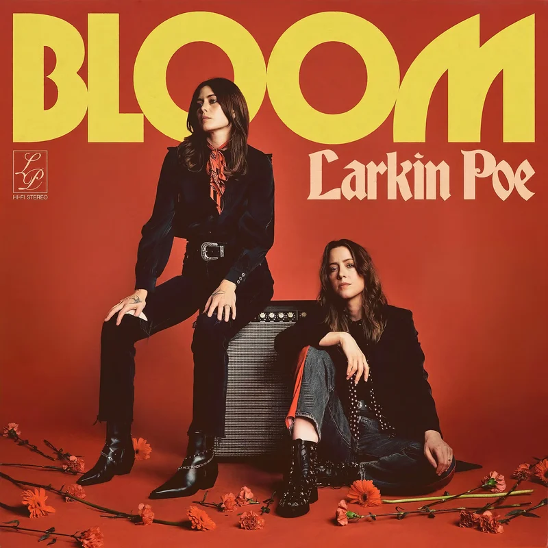 Larkin Poe - Bloom [Indie Exclusive, Black Splatter Vinyl LP]