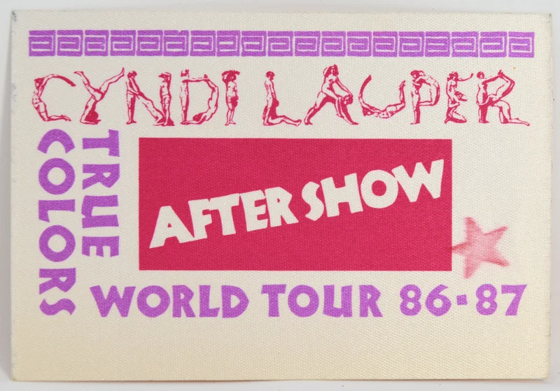 Lauper, Cyndi - True Colors Backstage Pass