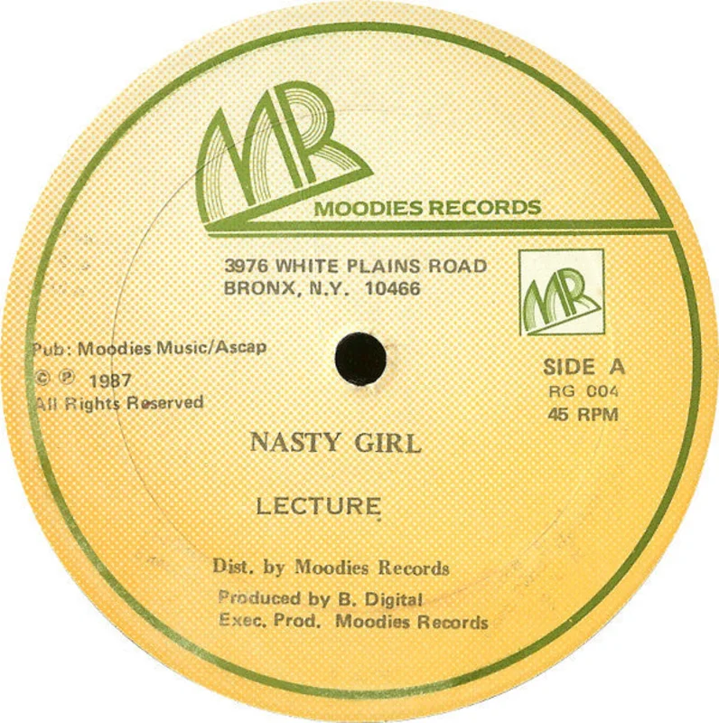 Lecturer-Nasty Girl 12" Single