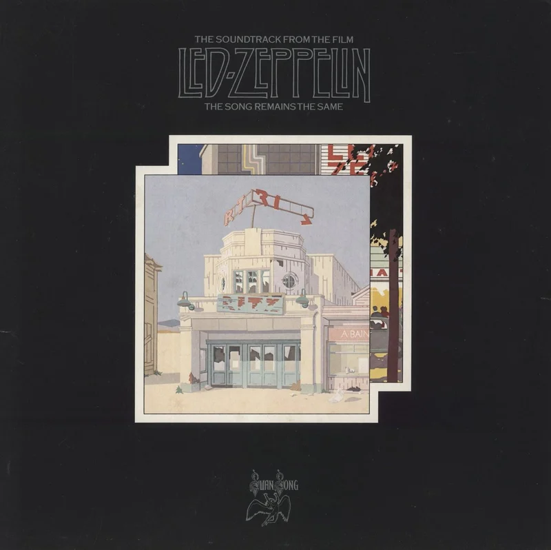 Led Zeppelin The Song Remains The Same - Barcoded - EX German 2-LP vinyl set