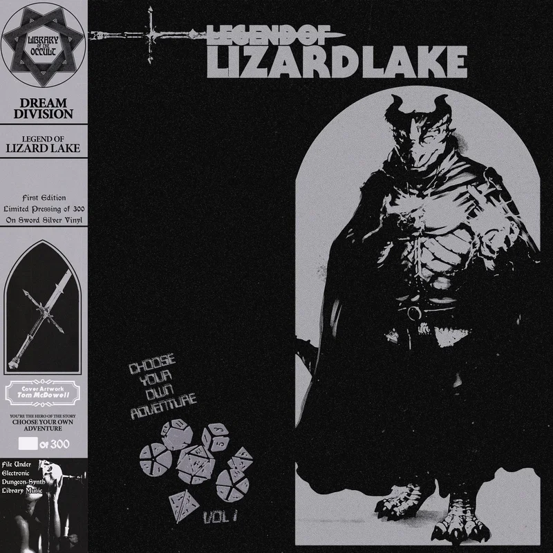 Legend of Lizard Lake by Dream Division LP Poison Dusk Vinyl