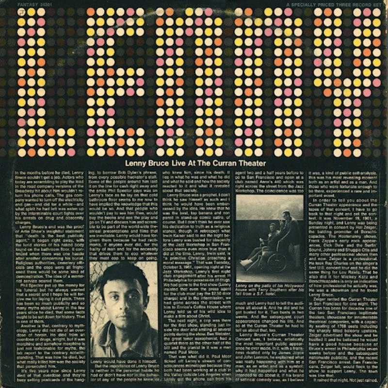 Lenny Bruce | Live At The Curran Theater (New)