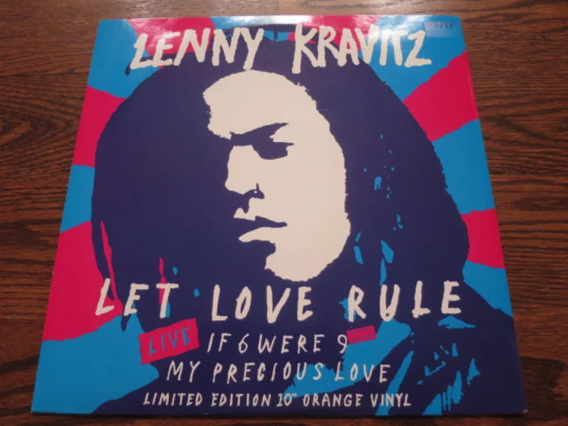 Lenny Kravitz - Let Love Rule orange 10"