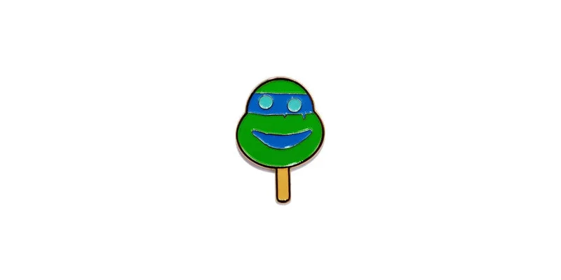 Leonardo Turtle Pop Enamel Pin