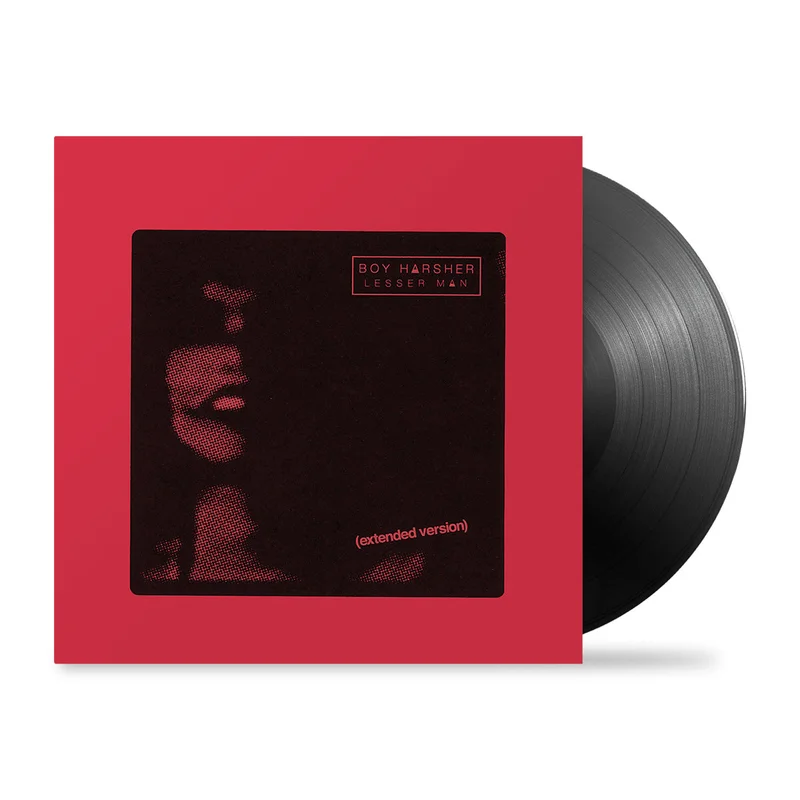 Lesser Man by Boy Harsher Black Vinyl