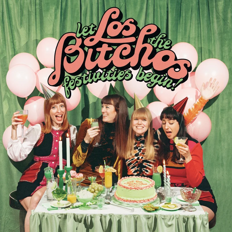 Let The Festivities Begin LP by Los Bitchos Mondo Exclusive Mondo Exclusive White Vinyl