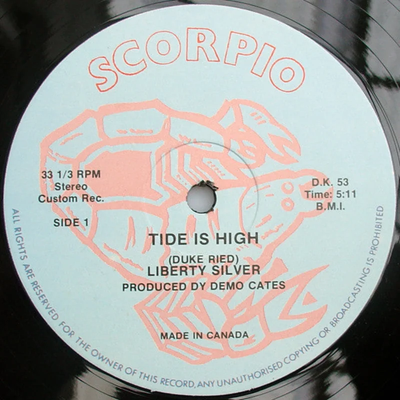 Liberty Silver-Tide Is High 12" Single
