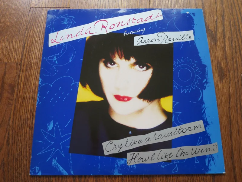 Linda Ronstadt featuring Aaron Neville - Cry Like A Rainstorm -Howl Like The Wind