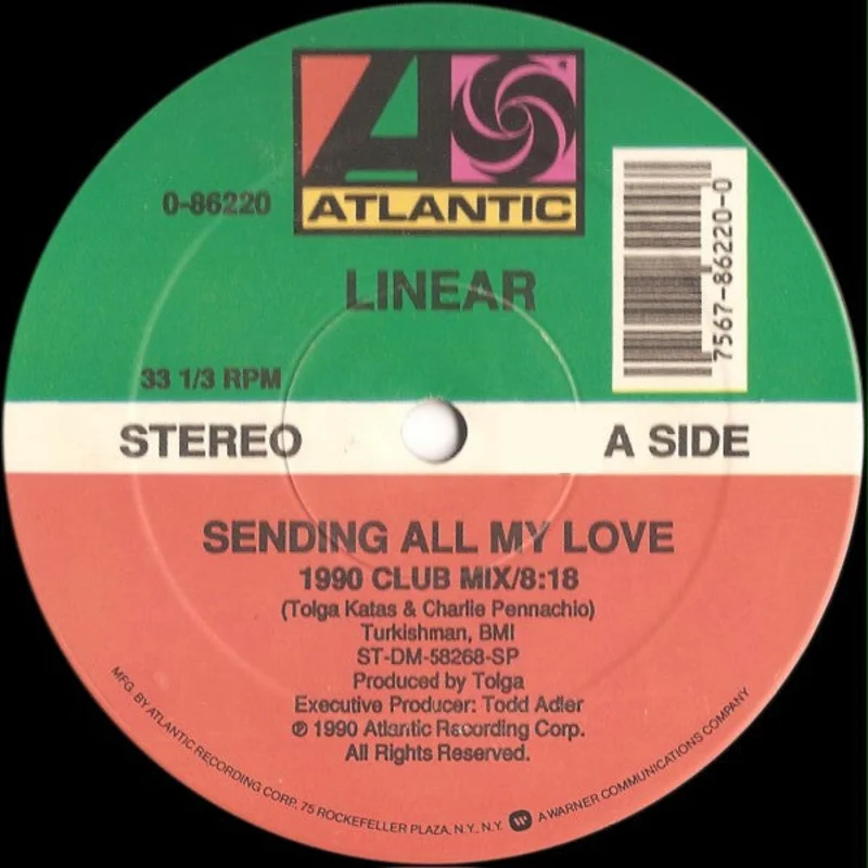 Linear-Sending All My Love 12" Single