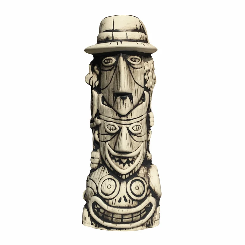 Lock, Shock, & Barrel Tiki Mug - Skeleton Variant