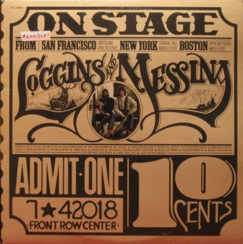 Loggins And Messina-On Stage 2xLP