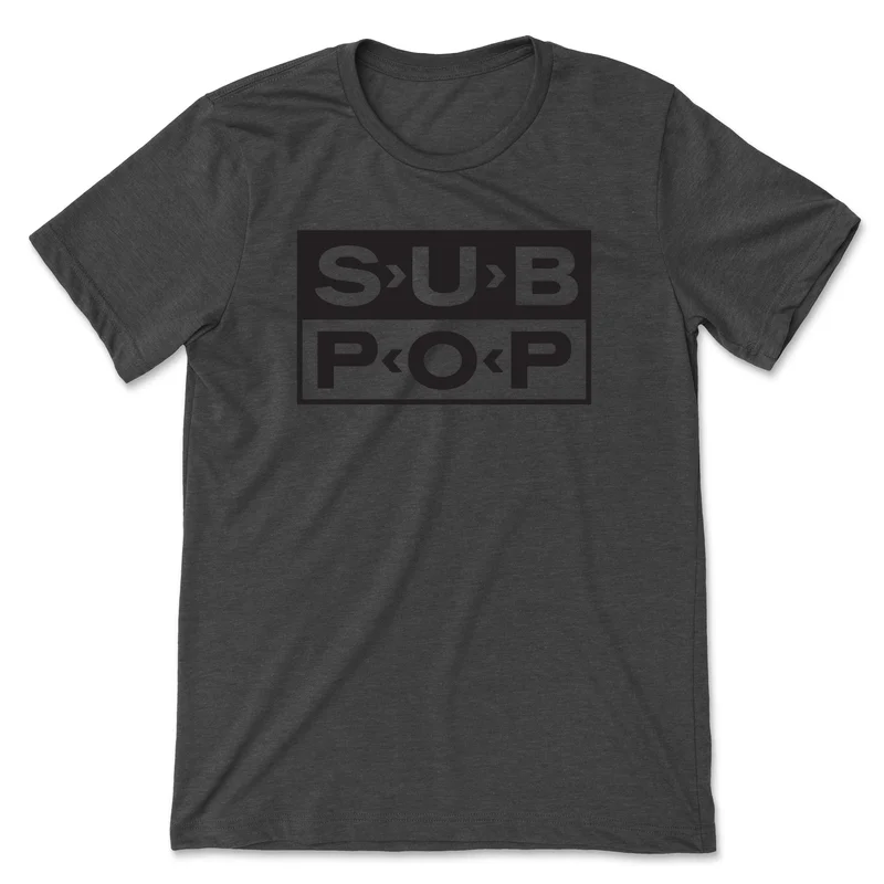 Logo Dark Heather Grey w/Black T-Shirt