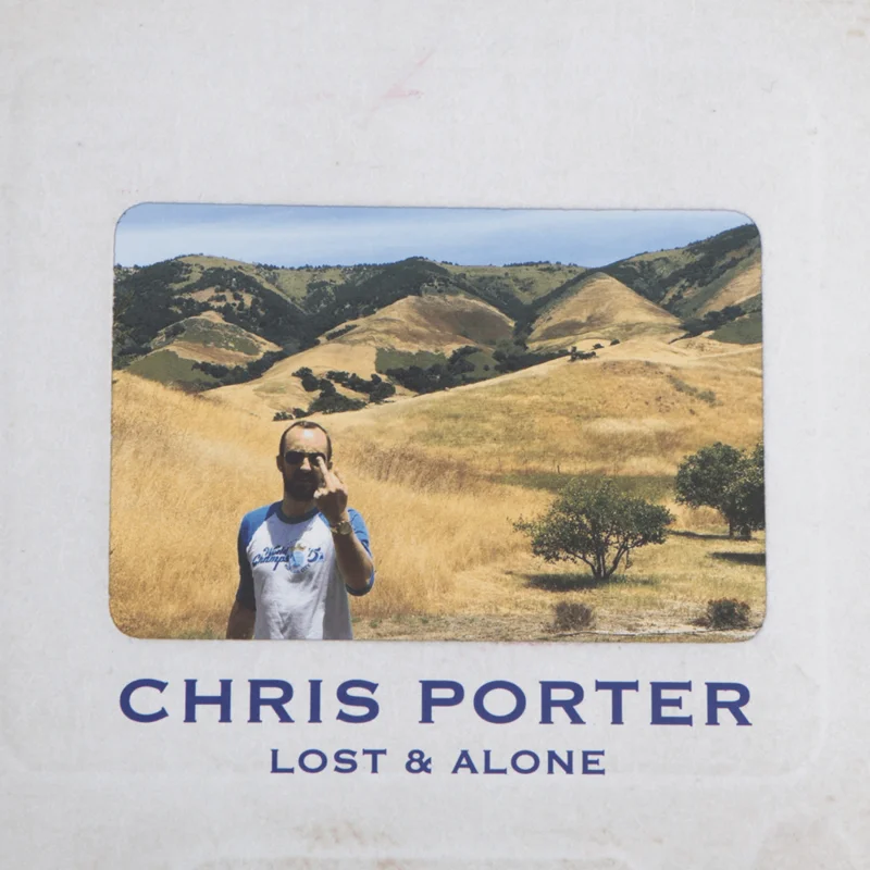 Lost & Alone by Chris Porter Blue/Smoke/Green Stripped Vinyl
