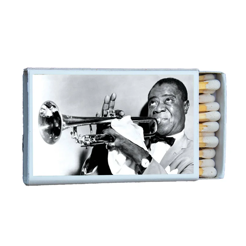 Louis Armstrong Matchbook