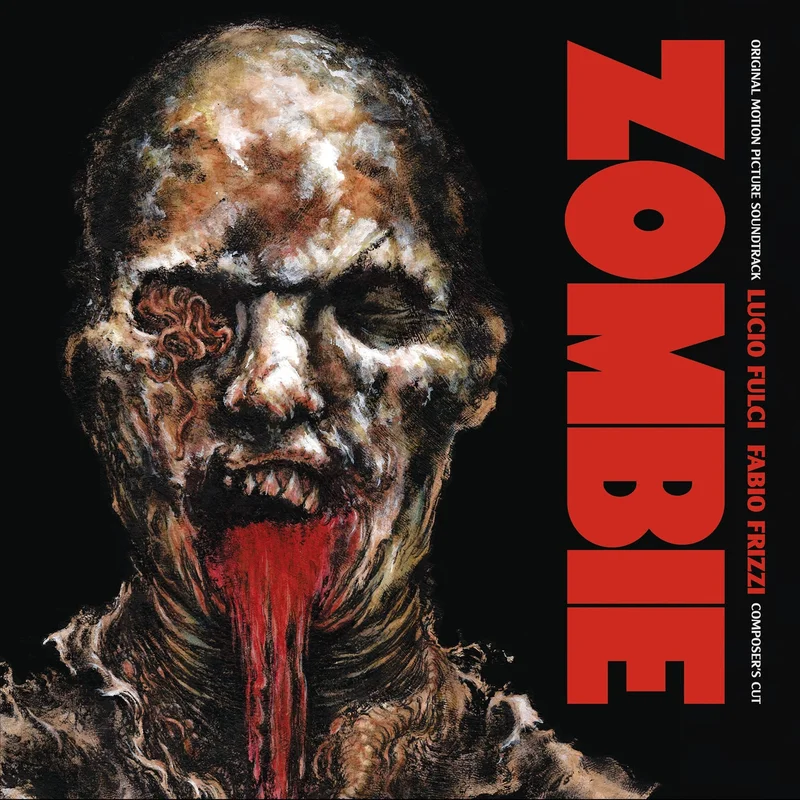 Lucio Fulci's Zombie Composer Cut LP Mondo Exclusive Transparent Yellow vinyl with Black Swirl