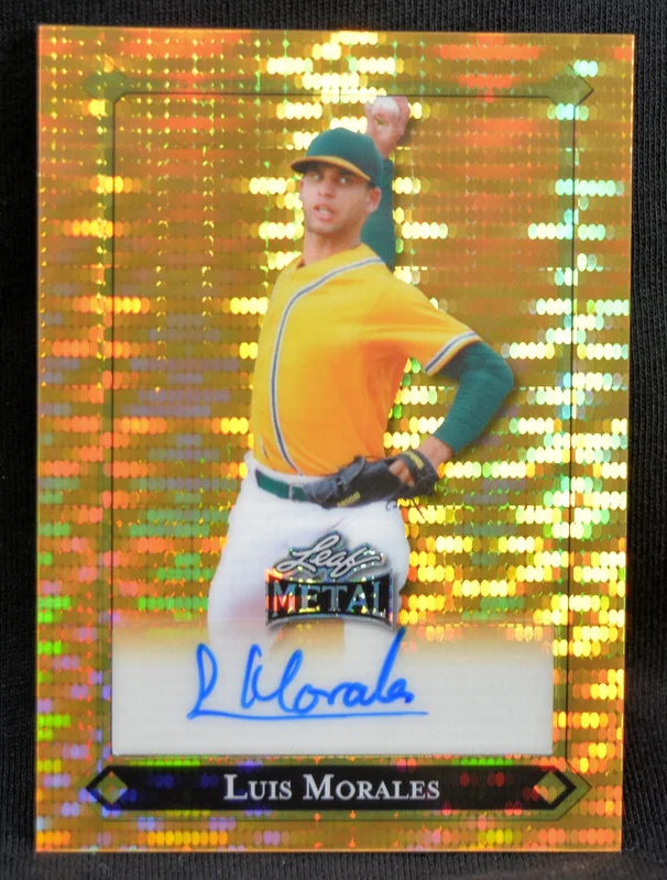 Luis Morales - 2025 Leaf Metal Autograph #'d 1/1