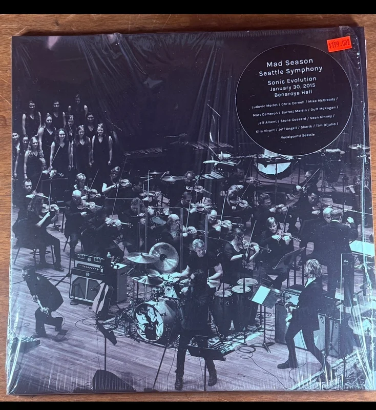 Mad SeasonSeattle Symphony (Vinyl)Sonic EvolutionJanuary 30, 2015Benaroya Hall 2-disc