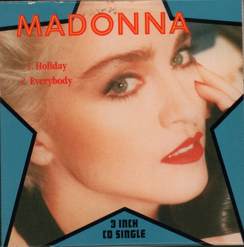 Madonna Holiday German 3" CD single