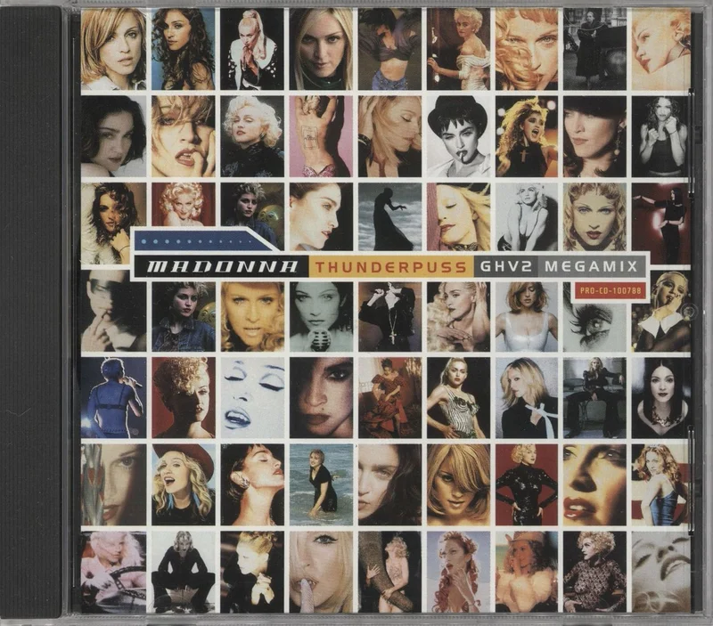 Madonna Thunderpuss GHV2 Megamix US Promo CD single