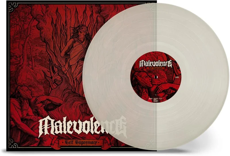 Malevolence Self Supremacy - Natural Vinyl - Sealed UK Vinyl LP