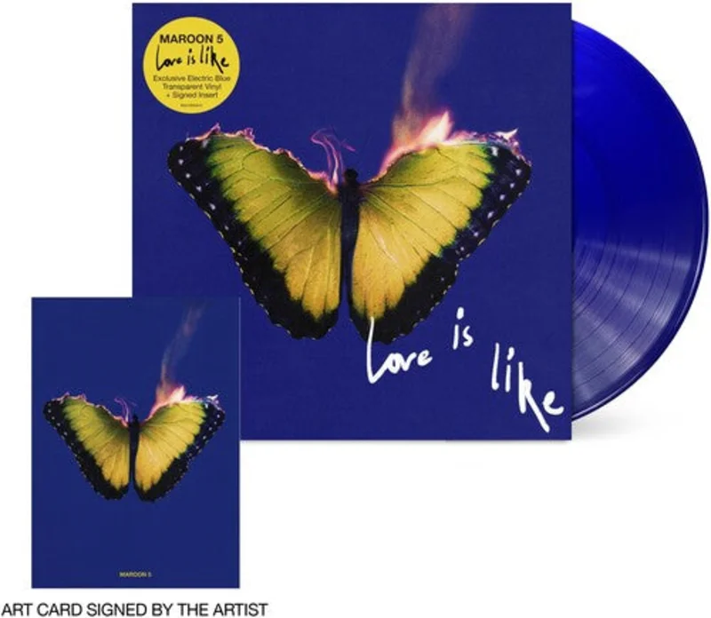 Maroon 5 - Love Is Like (Signed Option) Blue