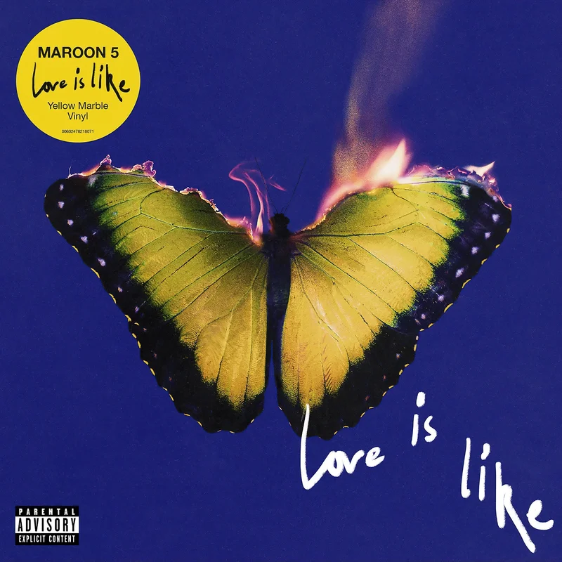 Maroon 5 - Love Is Like [Yellow Marble Vinyl]
