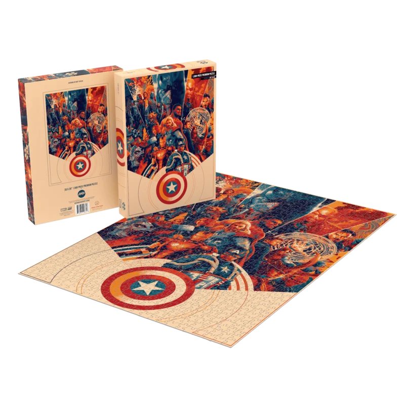 Marvel Cinematic Universe: The First Ten Years 1000-Piece Puzzle (Second Edition)