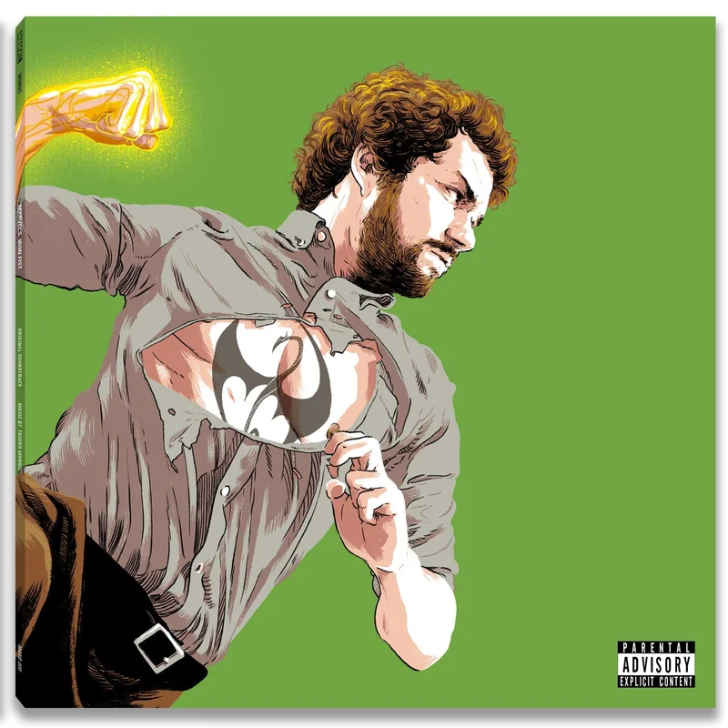 Marvel's Iron Fist Original Soundtrack LP 180 Gram Green