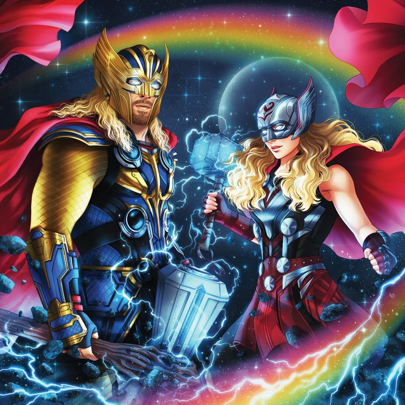 Marvel's Thor: Love and Thunder - Original Motion Picture Soundtrack 2XLP 2x 180g Mondo Exclusive Vinyl