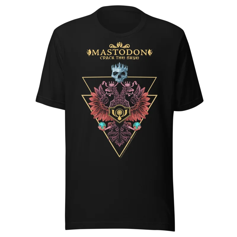 Mastodon - Crack the Skye Jumbo Print T-Shirt Black