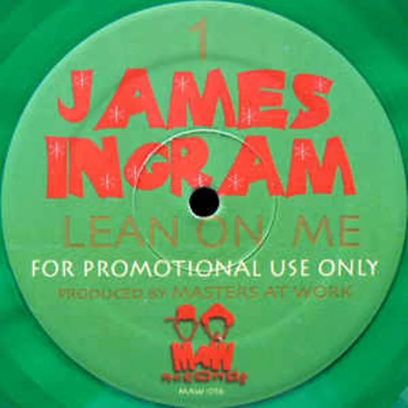 Maw-056 Lean On Me - James Ingram (Masters At Work) (Green X-mas Promo)