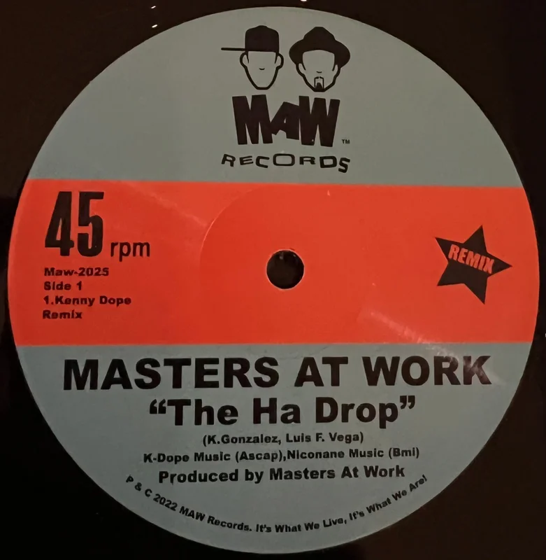 Maw - 2025 The Ha Drop (The Ha Dance Remix) - Masters At Work
