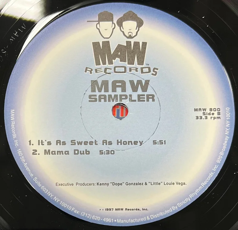 Maw - 800 Hillbilly Song Remix / Dance & Shout / Its Sweet As Honey / Mama Dub - Maw Sampler