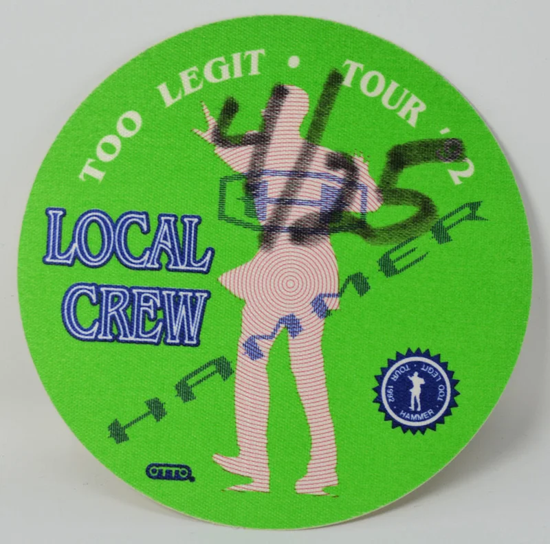 MC Hammer - Too Legit Backstage Pass