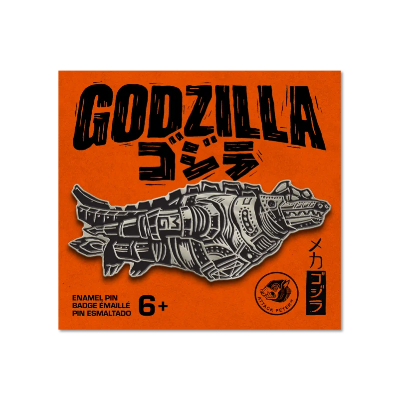 Mechagodzilla Enamel Pin