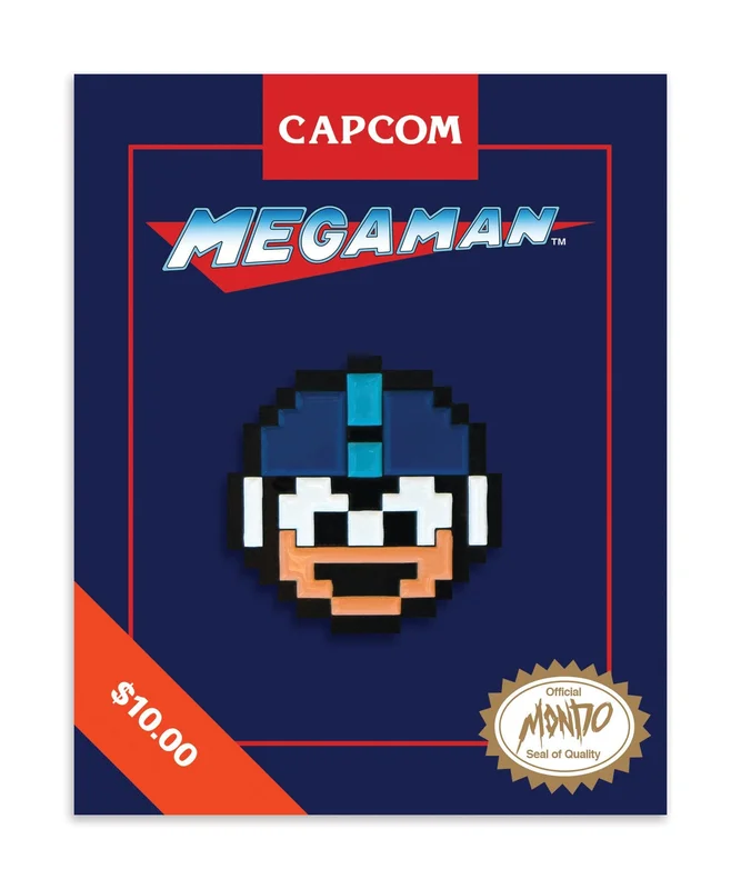 Mega Man 1-Up Enamel Pin