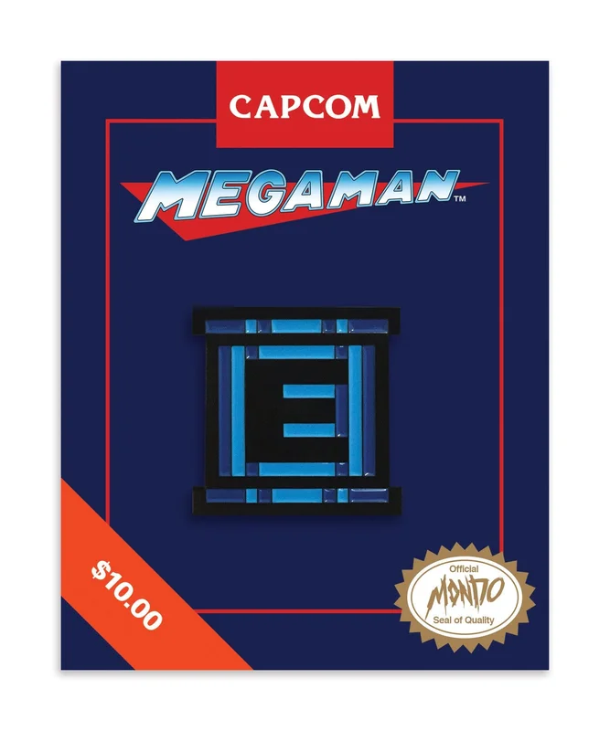 Mega Man E-Tank Enamel Pin