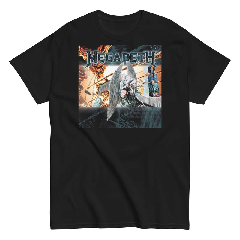 Megadeth - Angel Flames T-Shirt Black