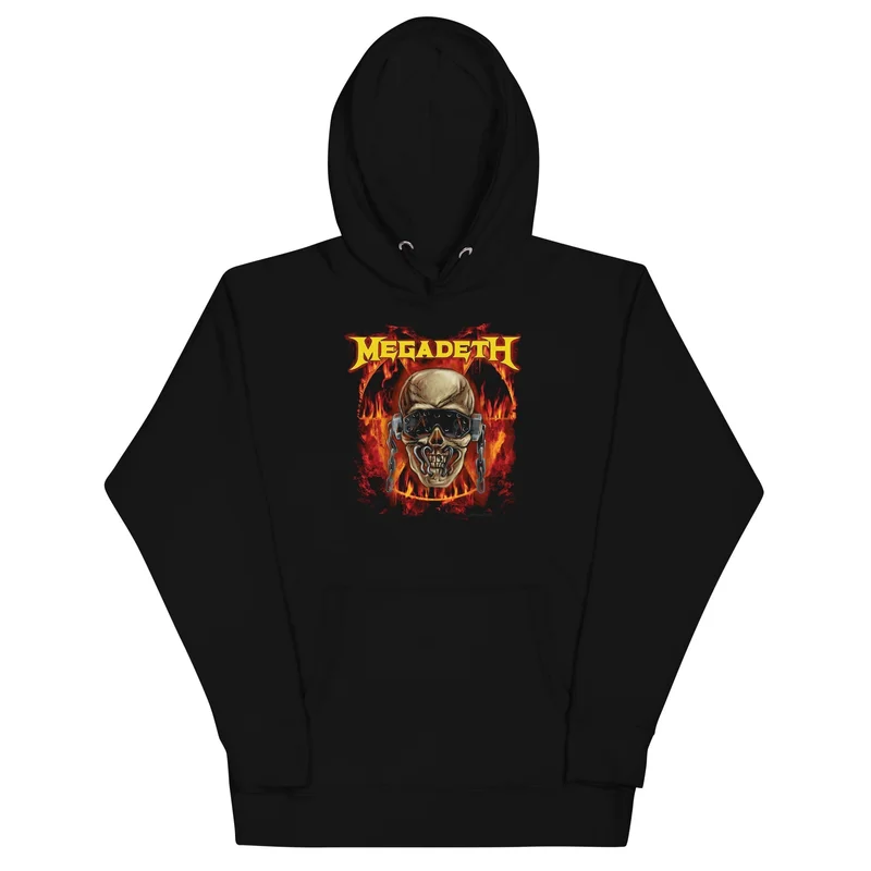 Megadeth - Flash Burn Hoodie Black